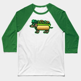 Four Leaf Clover Chicago Dog Baseball T-Shirt